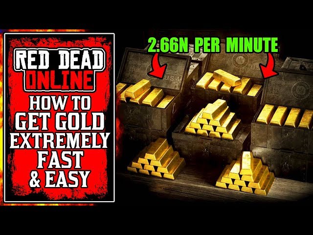 It's THAT Easy.. How To Get GOLD FAST in Red Dead Online! (RDR2)