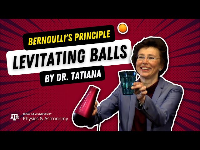Levitate Ping Pong Balls With Bernoulli's Principle