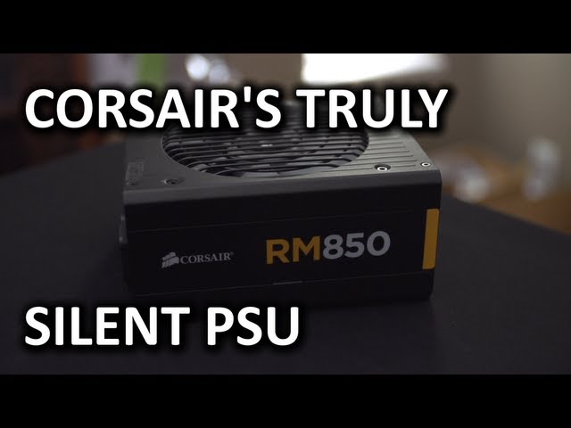 Corsair RM Series Power Supply Unboxing & Overview