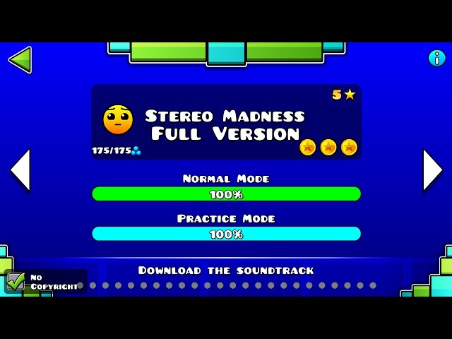 Stereo Madness Full Version! (Verifcation/Showcase)