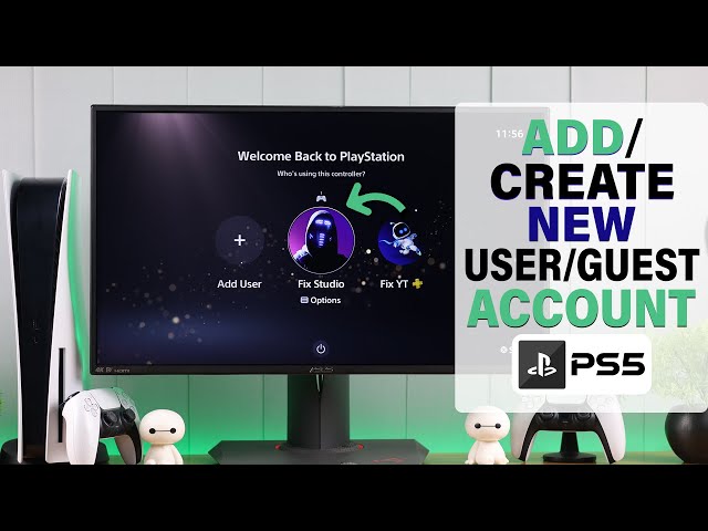 How to Add Another User on PS5! [New/Guest Account]