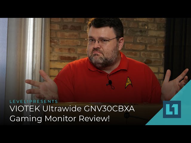 VIOTEK Ultrawide GNV30CBXA Gaming Monitor Review!