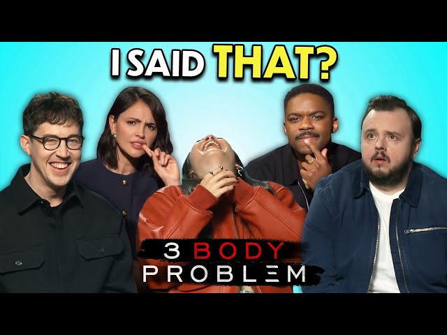 Cast of Netflix's 3 BODY PROBLEM Compete In The Co-star Knowledge Challenge!