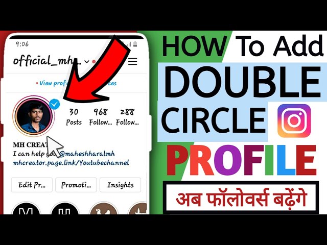 How to CREATE clickable Double Circle on Instagram | Instagram attractive Followers trick 2024