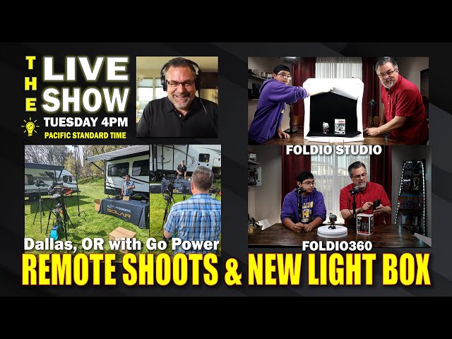 New Foldio 360 Light Box and More by Orangemonkie, Dallas Oregon Shoot