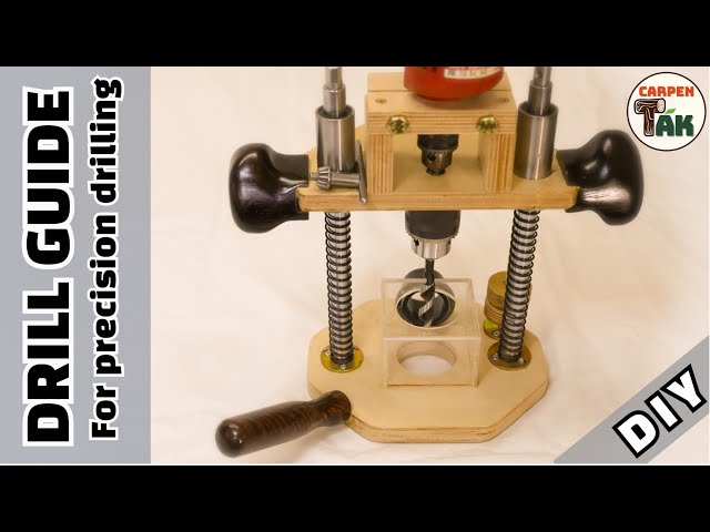 Drill Guide Making / Very Useful Woodworking Essential Tool / DIY