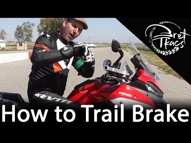 This will save your life! How to trail brake on the street.