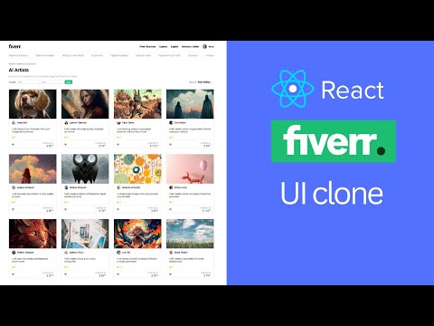 React Fiverr Clone