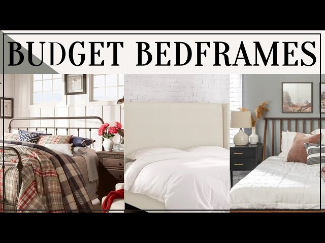 Top 5 Affordable Bed Frames | Upholstered Beds, Wood Beds and Metal Beds