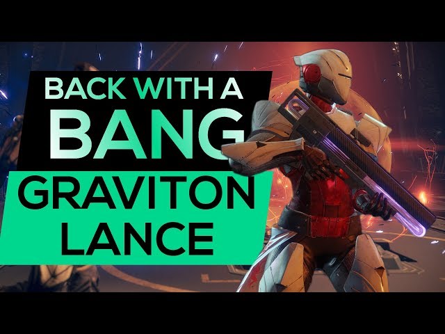 Destiny 2 -  Back with a Bang - The NEW Graviton Lance - Insane Exotic Scout Pulse Rifle - Cosmology