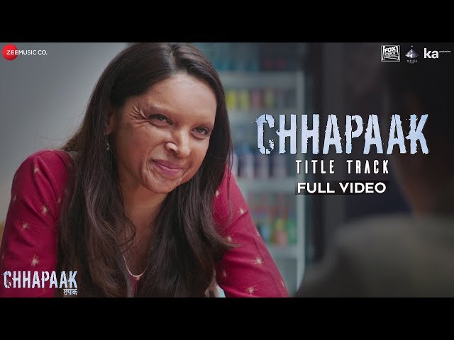 Chhapaak Title Track - Full Video | Deepika Padukone | Vikrant Massey | Arijit Singh| Gulzar| SEL