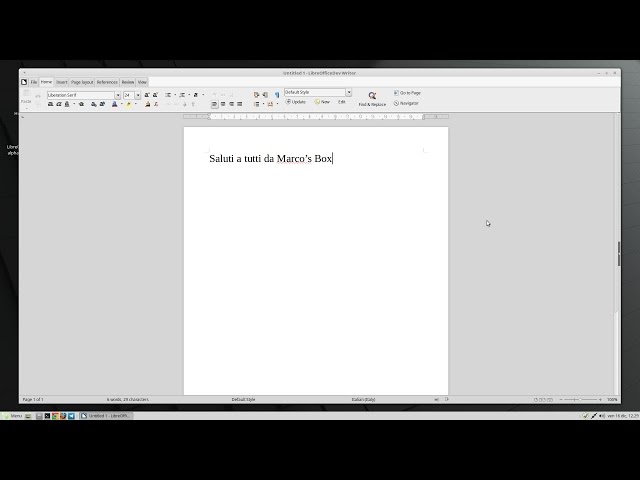 LibreOffice 5.3: Attivare la Notebook Bar