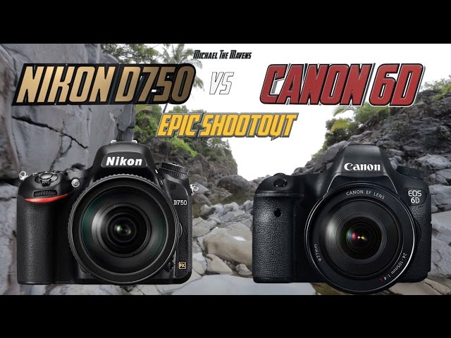 Nikon D750 vs Canon 6D Epic Shootout Review | Which Camera to Buy | Training Tutorial