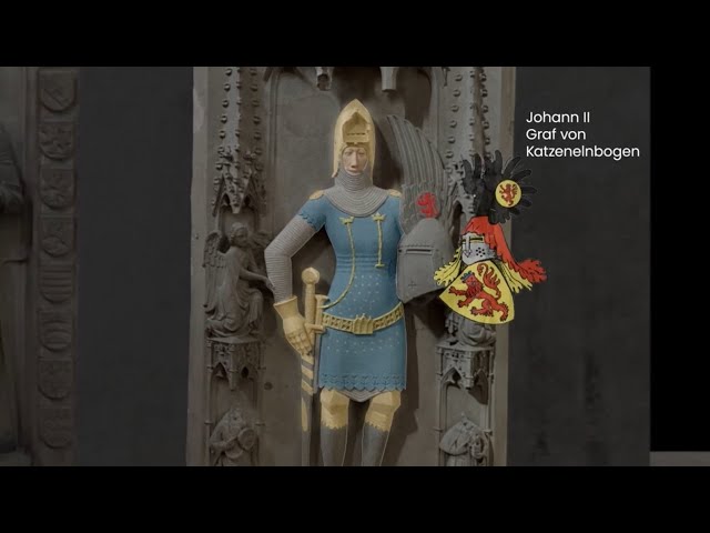 Lebendige Kulturgeschichte durch 3D-Projektion auf mittelalterlichen Grabplatten