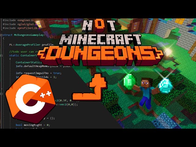 Can I make Minecraft Dungeons in my custom C++ engine?