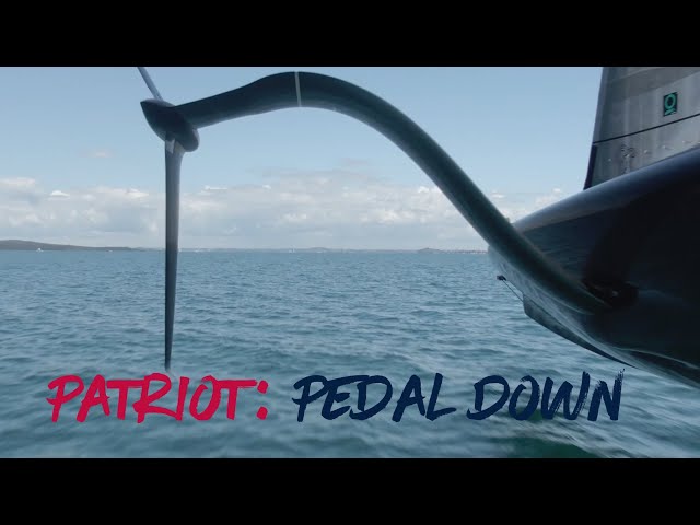 PATRIOT: PEDAL DOWN - America's Cup AC75