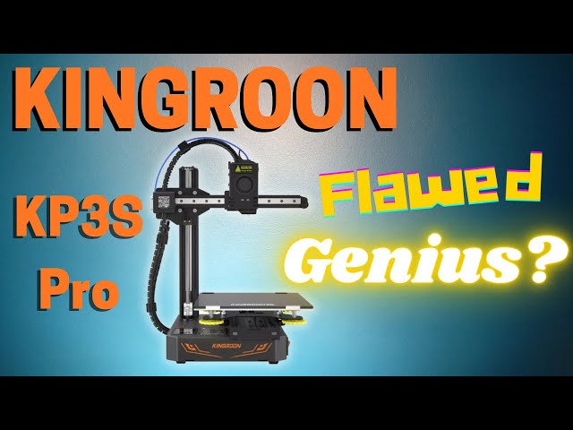 Kingroon KP3S Pro Review - NEARLY a great 3d printer