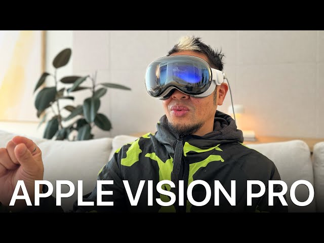 Latest Apple Vision Pro Hands-On! Spatial Computing, Immersive Video, EyeSight & More