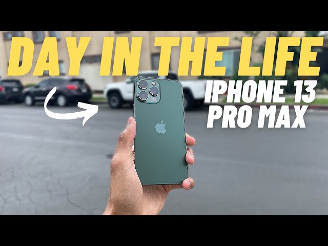 iPhone 13 Pro Max - Real Day In The Life Review (Camera & Battery Test)