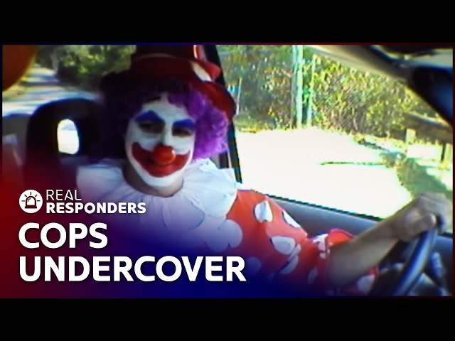 Undercover Cops Dress As Clowns To Catch Suspects | Cops | Real Responders