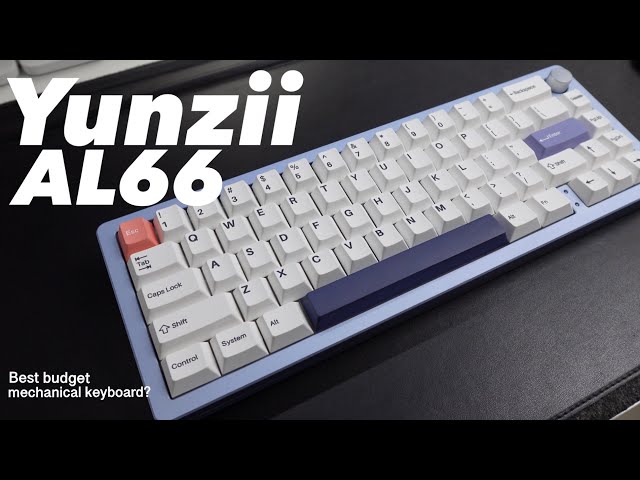 Yunzii AL66 Milk switches - The Sweetest Keyboard to Type on?