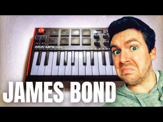 I Made My Own James Bond Theme Music (WAIT FOR THE END RESULT)