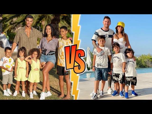 Cristiano Ronaldo's Kids VS Lionel Messi's Kids⭐ 2022