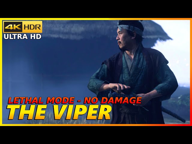 The Viper Boss Fight Duel (No damage / Lethal) Ghost Of Tsushima PS5™ Gameplay