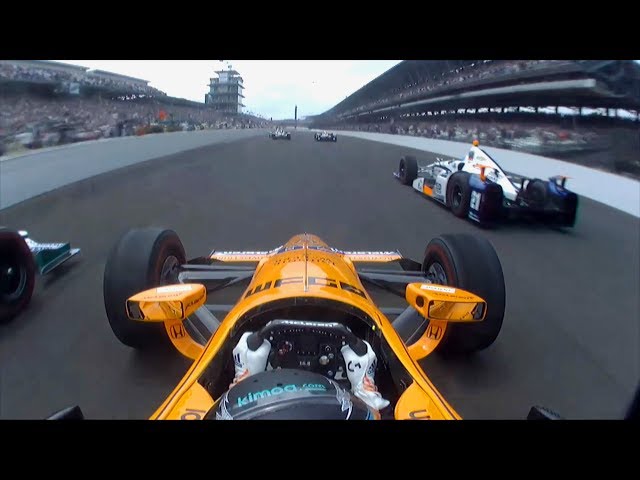 On Board | Fernando Alonso 2017 Indianapolis 500 Starting Laps
