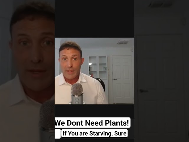We DONT Need Plants. If you are starving, sure.. #carnivorediet #carnivore