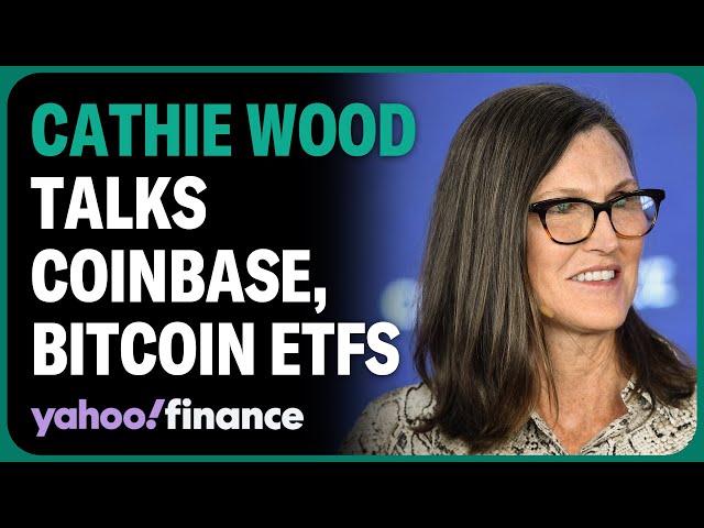 Cathie Wood says Coinbase is 'executing brilliantly'