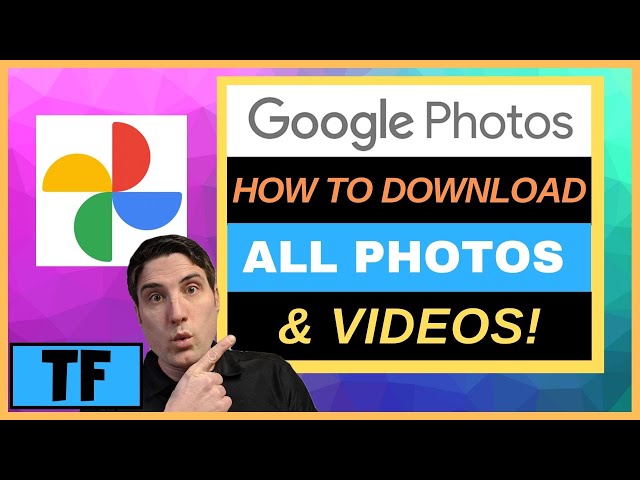 GOOGLE PHOTOS - How To Download ALL Photos & Videos! [2022] - (Backup Images To Your PC Computer)