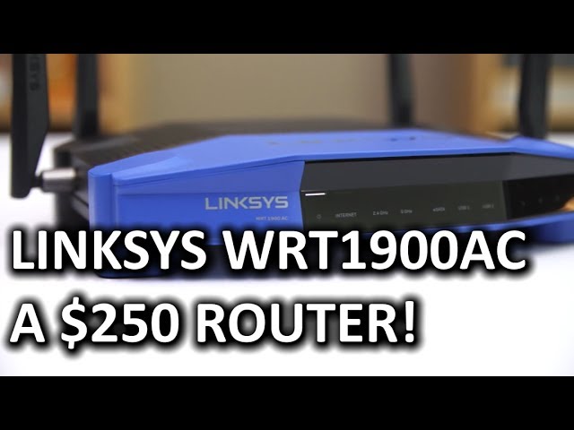 Linksys WRT1900AC Wireless Router Overview