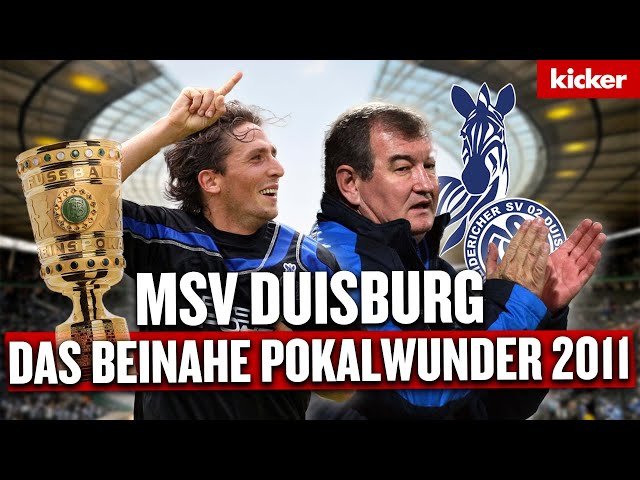Duisburgs magische Reise ins Pokalfinale: Nur Rauls Schalke verhinderte den Coup | kicker History