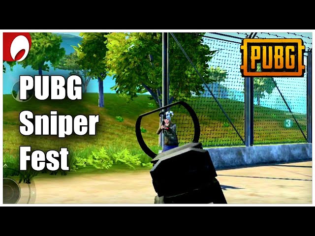 You should't miss this PUBG sniper shot mania | PUBG mobile