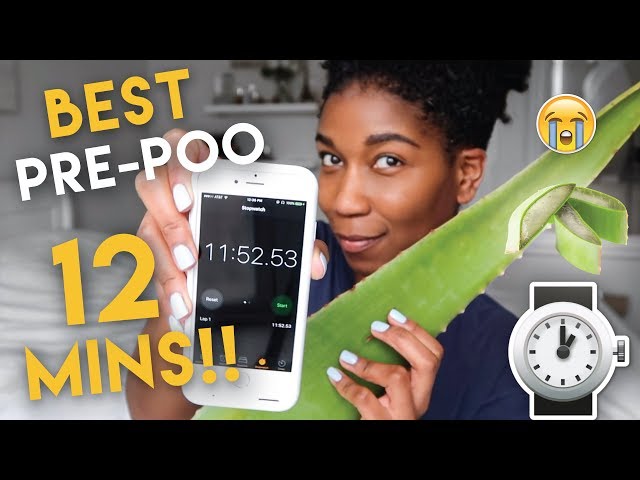 The 12 MINUTE Aloe Vera PRE POO!! Best For Natural Hair