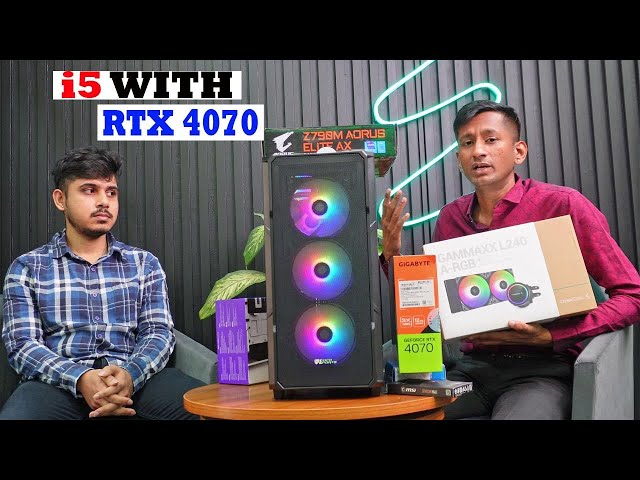 Best Pc Build With i5 & RTX 4070 ||  Best Computer Shop In Bangalore #sclgaming #bangalore