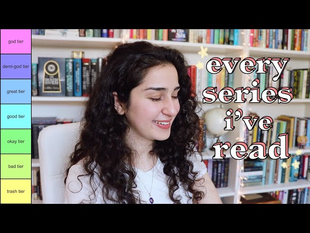 tier ranking every book series i've ever read
