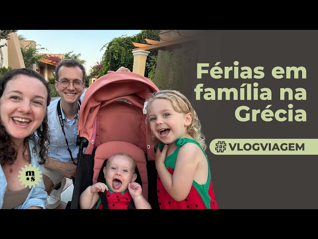 Viagem com as crianças para a Grécia