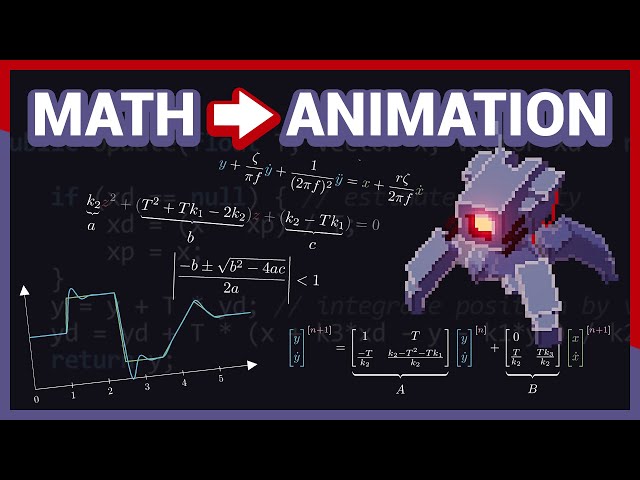 Giving Personality to Procedural Animations using Math