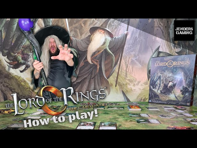 How to play - Lord of the ring, the card game
