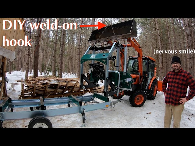 Assembling Woodland Mills HM130max Sawmill by Myself