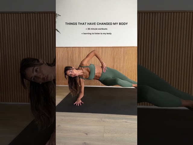 a few mindset shifts that have changed my body 🤍 #30minuteworkouts #intuitiveeating #pilates