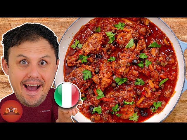 The Only Chicken Cacciatore Recipe You'll Ever Need