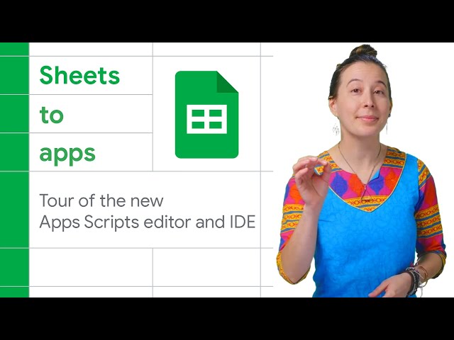 Tour of the new Apps Scripts editor and IDE