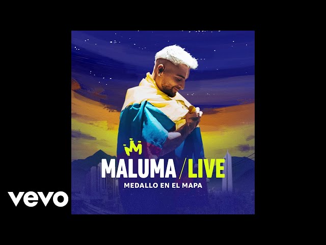 Maluma - ADMV (Medallo en el Mapa LIVE - Audio)