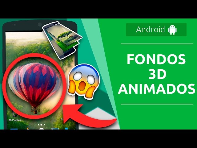 FONDOS DE PANTALLA EN 3D CON ANIMACIONES