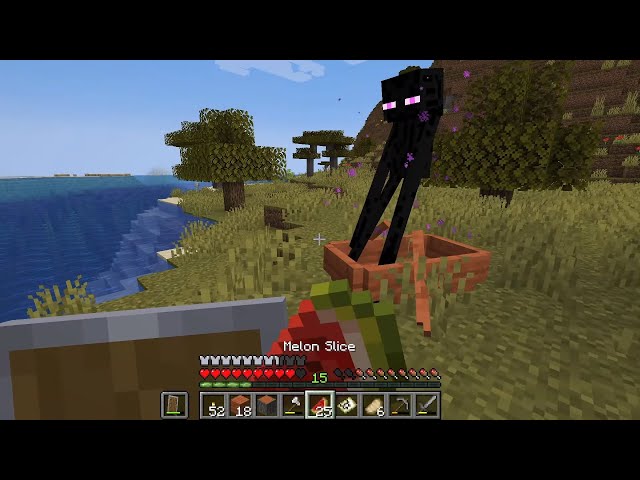 This Minecraft Trick Made Me UNSTOPPABLE! (Enderman on Boat)
