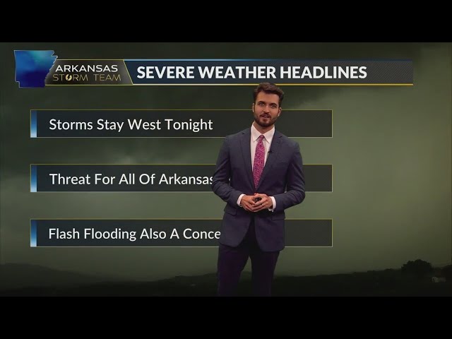 Severe weather likely in Arkansas on Sunday 4/28/2024