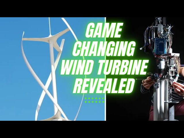 A small change turbo-charges vertical-axis wind turbine efficiency 200%